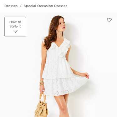 Lilly Pulitzer white dress