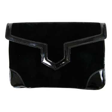 Emporio Armani Velvet clutch bag