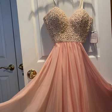 Jovani Pink/Blush Prom Dress