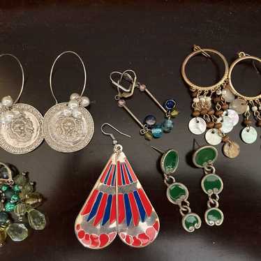 Lot of 6 pairs earrings