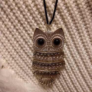 High fashion Owl necklace