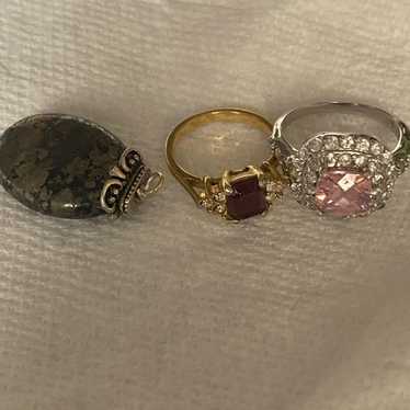 Rings and pendant