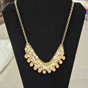 Vintage Leslie Danzis bib necklace