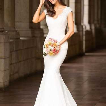 Allure Romance Bridal Gown Wedding Dress Trumpet L