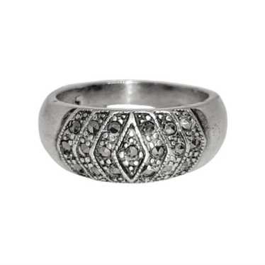 Marcasite Sterling Silver Ring