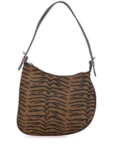 Fendi Pre-Owned 2000-2010 Small Zebra Print Canvas