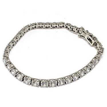 925 STERLING SILVER CZ BRACELET