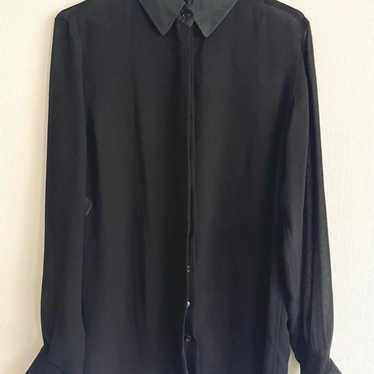 CEDRIC CHARLIER Sheer Blouse