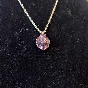 Vintage Italian Sterling Silver Amethyst