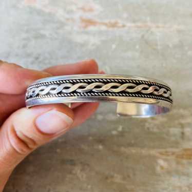 Southwestern Style Sterling Silver Cuff