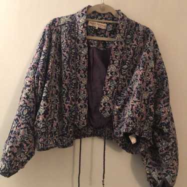 Free people Rosalina jacket indigo