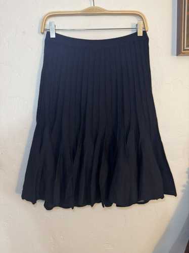 St. John Couture VINTAGE ST. JOHN SKIRT BLACK KNIT