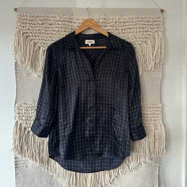 L'AGENCE Dani Silk Blouse