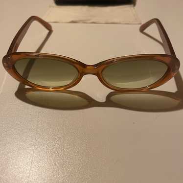 Kate Spade Vintage rare Brown Oval Retro Sunglasse