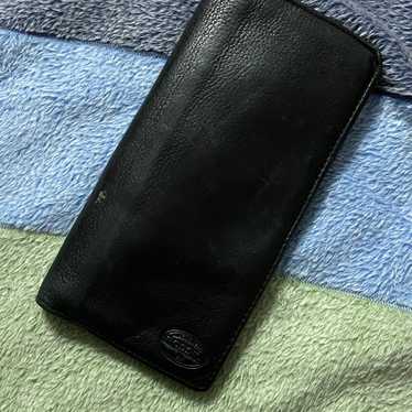 FOSSIL Black Bifold Leather Wallet