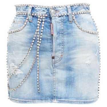 【送料&関税込】Dsquared2 Stretch Denim Skirt DSQUARED2 Women's Denim Skirts | YOOX