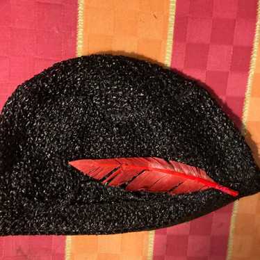 Art Deco mesh flapper skull cap Art Deco