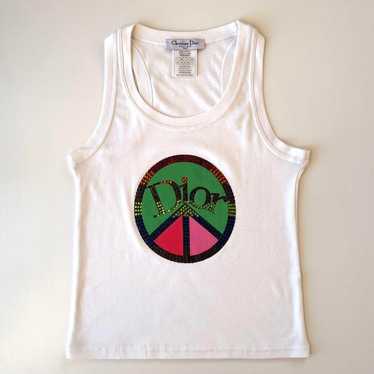 Christian Dior 2005 Peace Tank Top