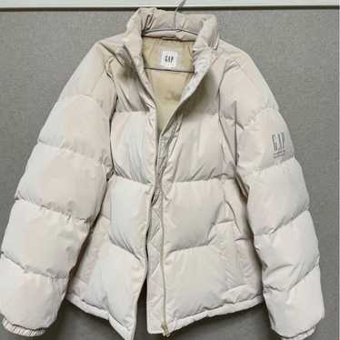 GAP down jacket, size L, cream color.