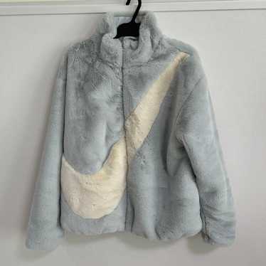 Nike Fleece Jacket Light Blue