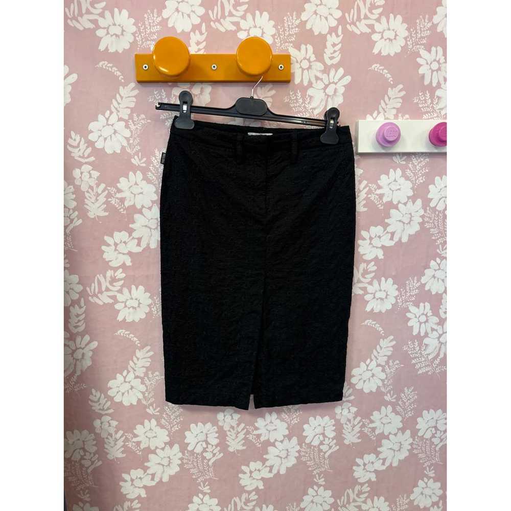 ワンピース MOSCHINO Women Mid Skirts 04140424 BLACK Moschino Mid-length skirt