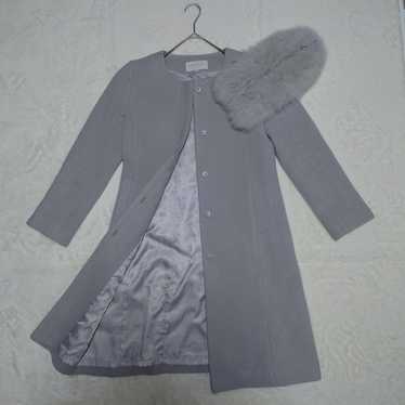 【Beautiful Condition】PROPORTION Long Coat L Gray w