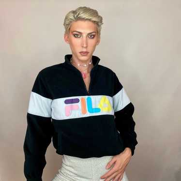 Fila Pastel Rainbow Fleece Pullover