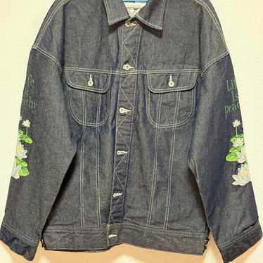 Avirex denim jacket embroidered - Gem