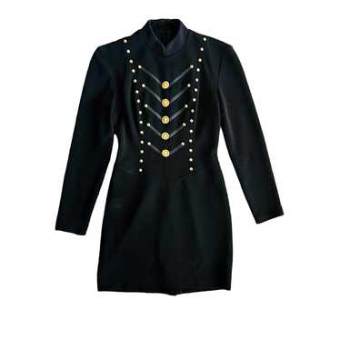 Joseph Ribcoff Vintage Military Style Dress