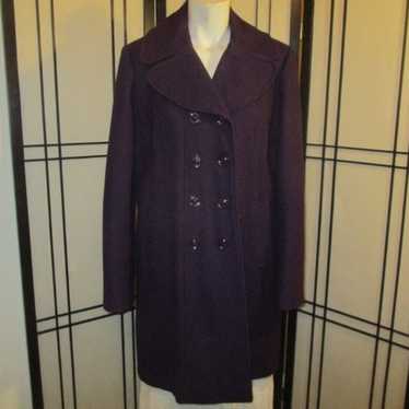 Guess wool blend double breasted pea coat