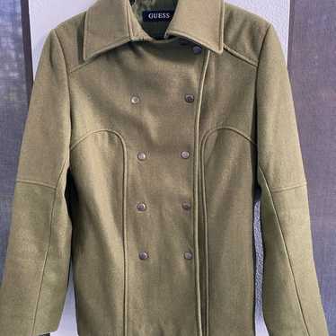 Guess Wool Lined Pea Coat