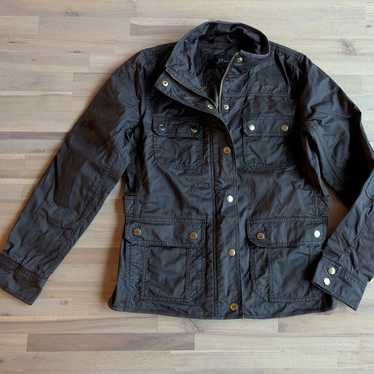 J. Crew Resin Coated Jacket