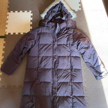 L.L.Bean Down Coat Long Brown Size M