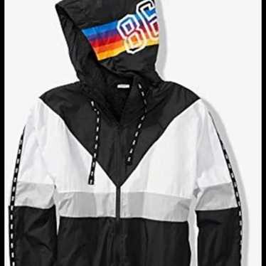 Victoria's Secret ヴィクトリアシークレット アノラック Victoria's secret Pink Anorak Windbreaker Quarter Zip Jacket