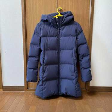 Uniqlo Seamless Down Short Coat Navy Large Size