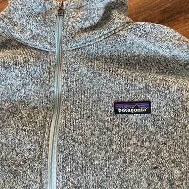 Patagonia better sweater sz. XL heathered light bl