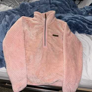 Pink Columbia quarter zip