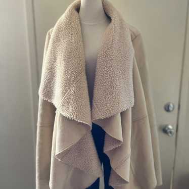 Cream faux shearling Jacket medium