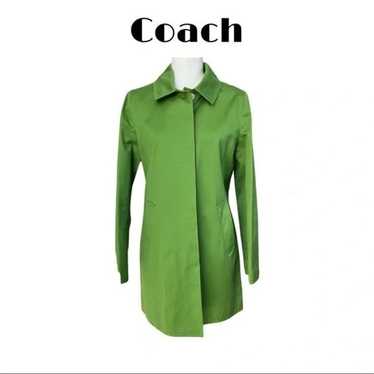 NWOT Coach green jacket M