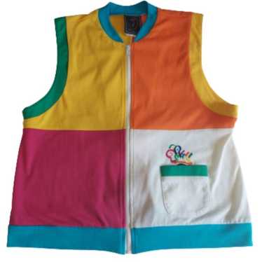 Rare and Vintage Swing Set Golf Vest By Barbara Ge