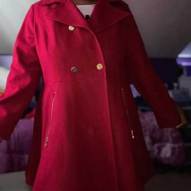 Red Wool Coat