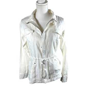 Michael Stars White Linen Jacket