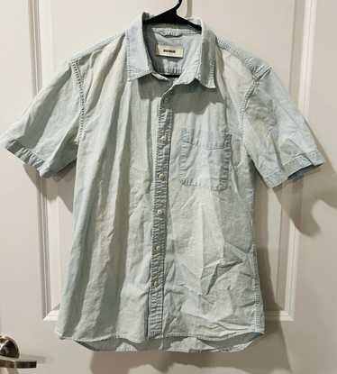 Buck Mason Buck Mason Button Up Shirt, SZ S, Pre-O