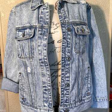 Abercrombie and Fitch Distressed Jean Jacket