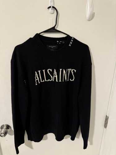 Allsaints All Saints Distressed Sweater