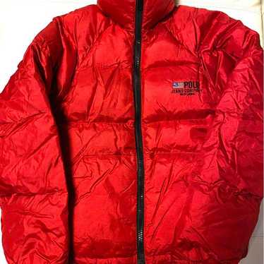 Polo Jeans Company Down Jacket Red