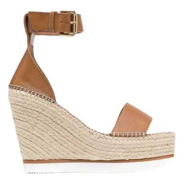 See by Chloé Leather espadrilles