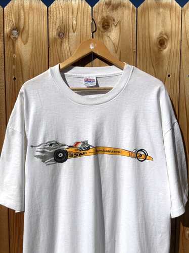 Racing × Vintage 90’s Drag Racing Vintage Tee Shir