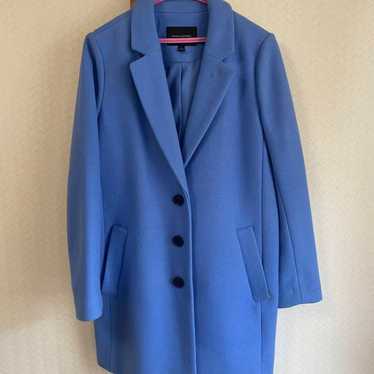 BANANA REPUBLIC Light Blue Chester Coat L