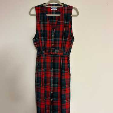 Vintage Pendleton wool plaid dress